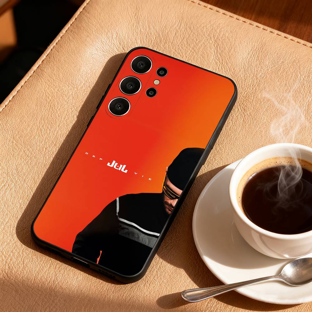 N-New Fashion Rapper Jul Phone Case For Samsung S25,24,23,22,30,21,10,9,Ultra,Plus,Lite,FE Soft Black Case