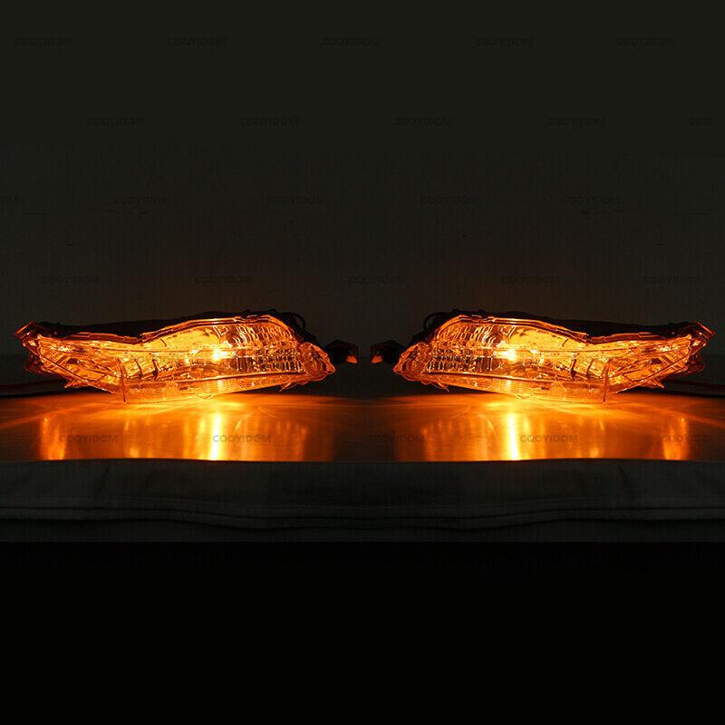 For Toyota Camry 2015 2016 2017 Car White LED Daytime Running Fog Lamps Turn Signal Light Front Bumper Fog Lamp 8152006050