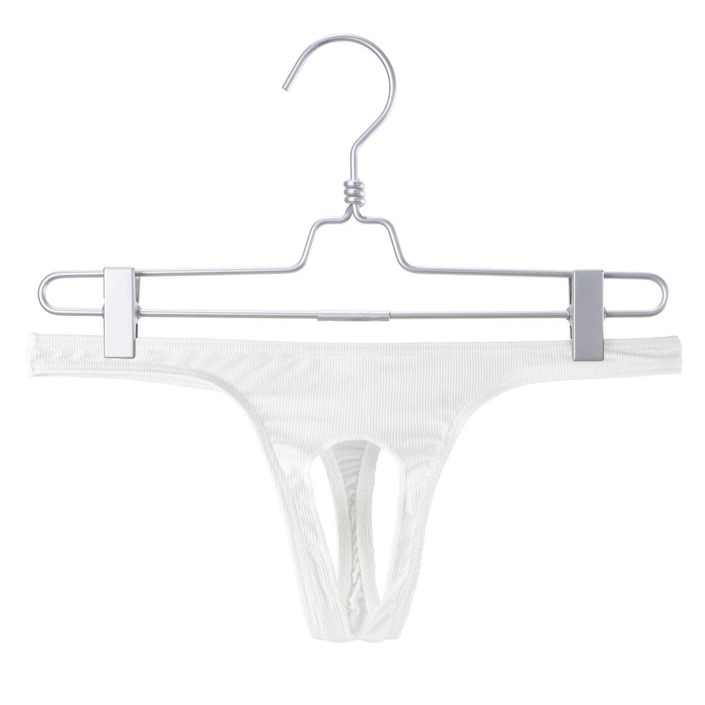 Pánské mikrožebrované tanga s otevřeným rozkrokem - Trendy a sexy spodní prádlo