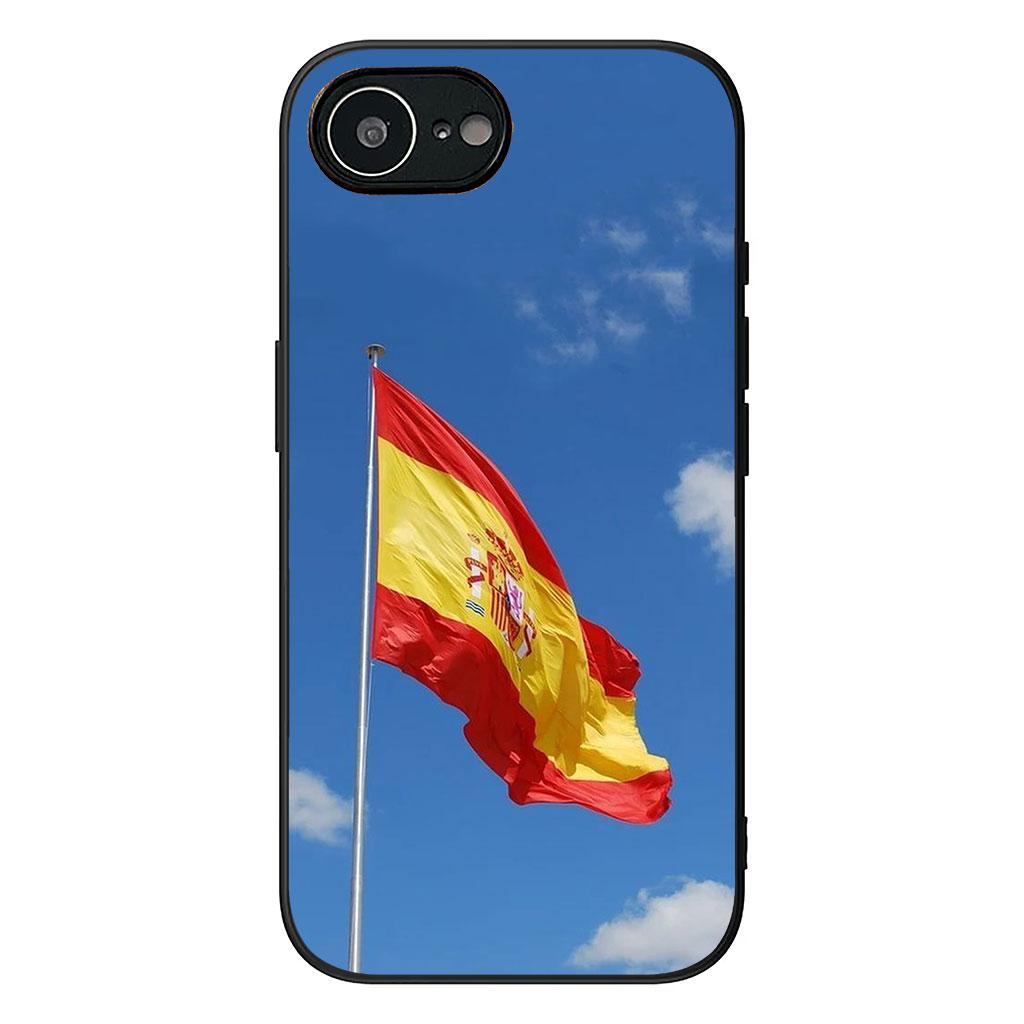 Cover for OPPO A54 A40 A60 A80 A18 A16 A17 A38 A78 A79 A57 A55 A3 Pro A96 A15 A12 Phone Case Spain Flag