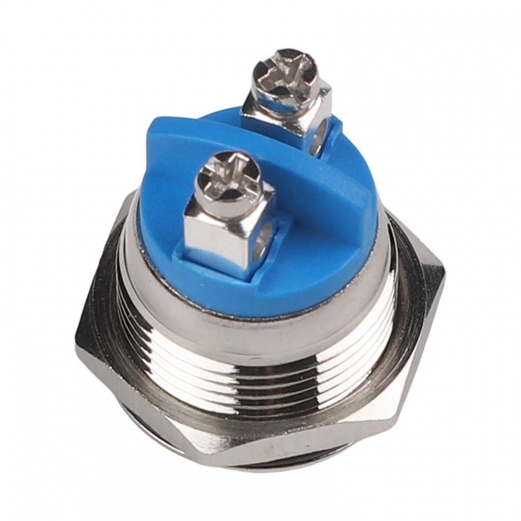 1 Pcs Waterproof Momentary Switch 12V Metal Push Button