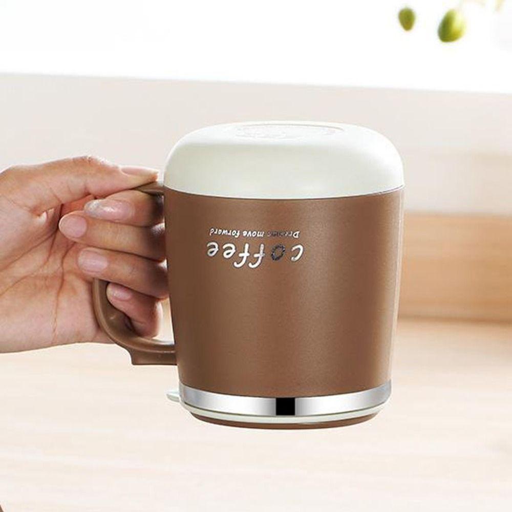 Double-layer Stainless Steel Coffee Mug Large Capacity Insulated Drinking Cup Water Cups  for Home