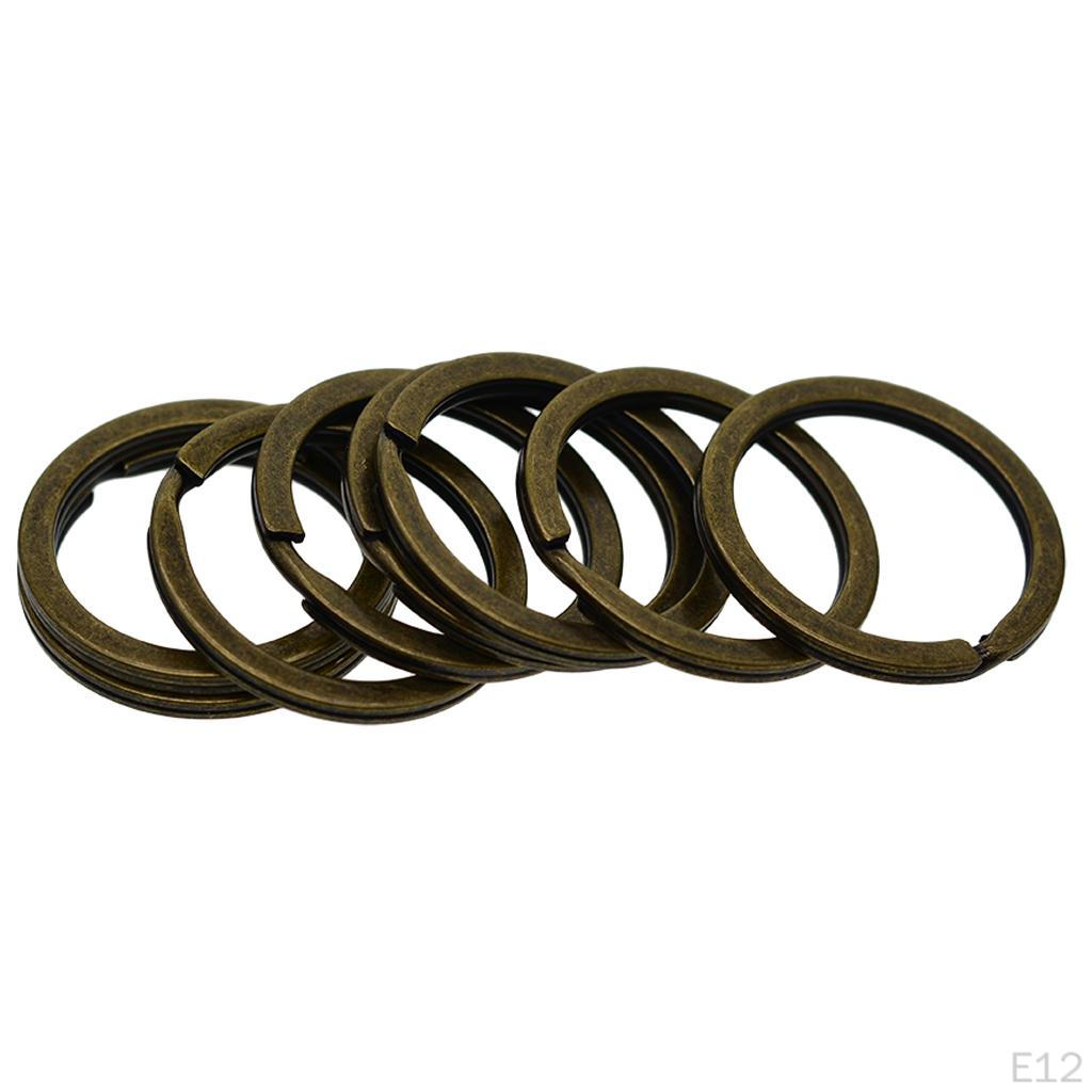 20 buc inele metalice în vrac pentru meșteșuguri cu breloc