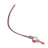 2/5Pcs Mini 2 Pin Led Lights For Car Accessories Switch On/Off Spst 3A 250V 6A 125V With Pre-Soldered Toggle Truck Wires Off