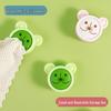 Cartoon Bear Anti-Collision Kitchen Towel Rack & Storage Box