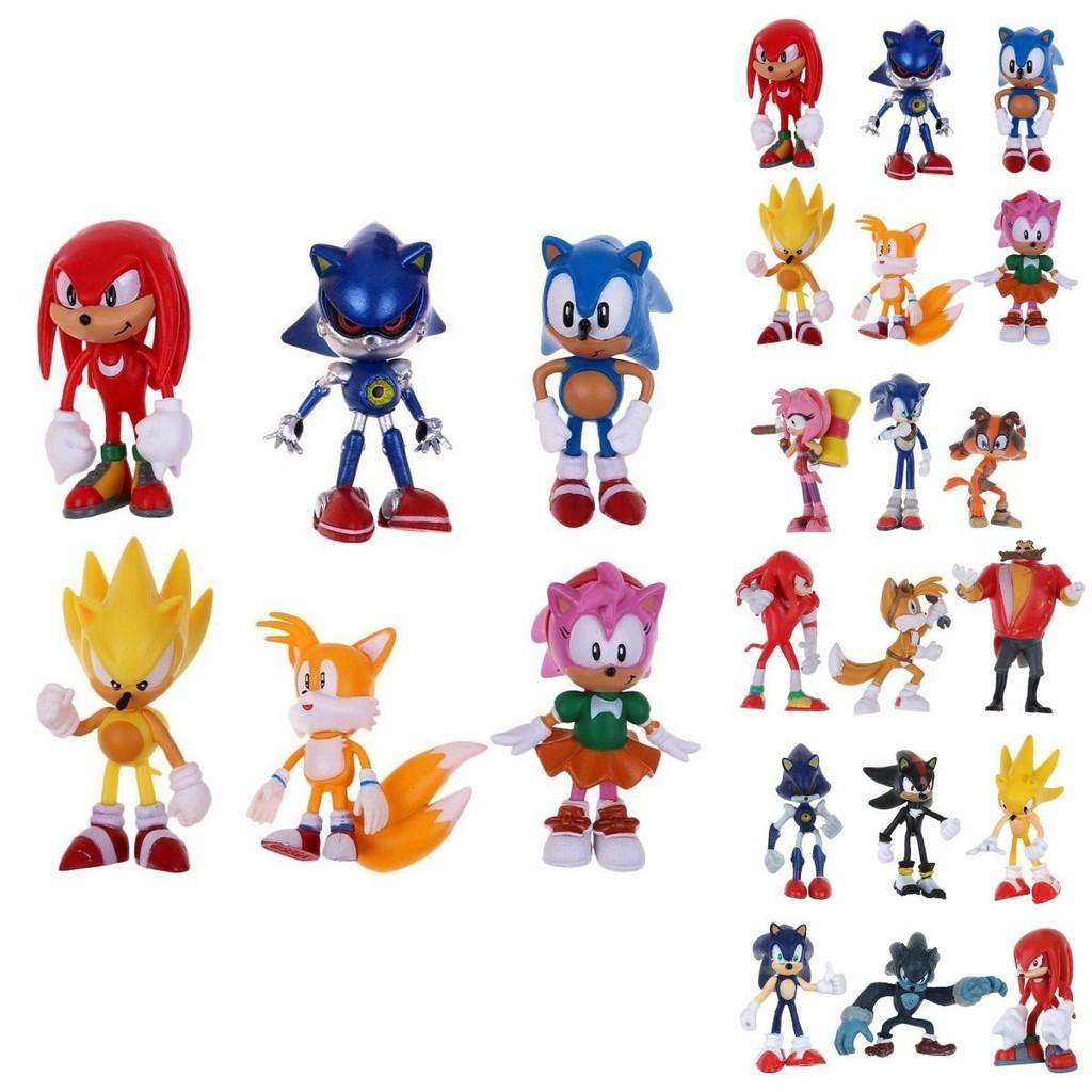 Premium Quality Cute Sonic The Hedgehog Game Action Figures Toy Set For Kids And Adults