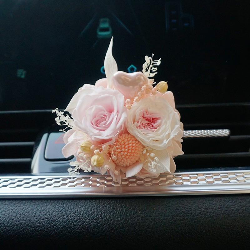 Car Aromatherapy Water Ornament,Air Vent Decoration Accessory with Perfume Diffuser,Creative Interior Decoration Vehicle