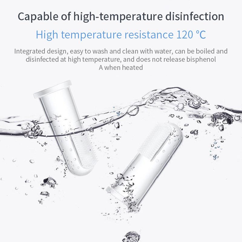 5Pcs Pet Silicone Finger Cots Toothbrush Cats Dogs Brushing Dog Accessories Pet Teeth Oral Cleaning Products In Addition Perros