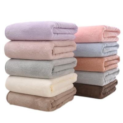 High Water Absorption Microfiber Soft Bath Towel Set,coral Fleece Microfiber Bath Towel