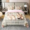 Ballerina Lightweight Duvet Cover Temperament Duvet Set Queen Bedding Bedroom Birthday Gift 3 Piece Set 2 Pillowcases No Quilt