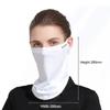 Cycling Face Mask Unisex Ice Silk Breathable Balaclava Ultraviolet Face Mask UV Blocking Military Bandana Multicam Gaiter Scarf