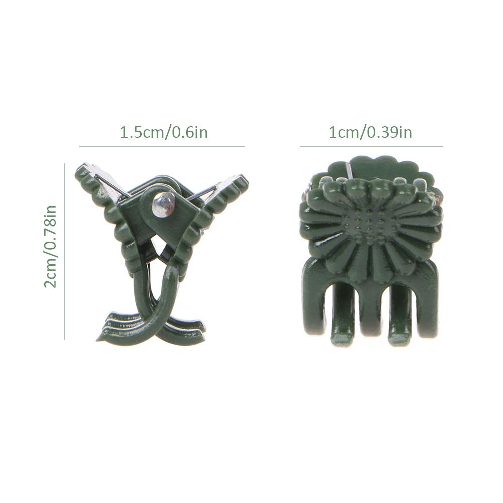 50Pcs Plastic Plant Clips Vine Fixing Clip Gardening Clips for Orchid Tomato