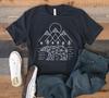 Hiking Bear T-Shirt, Hiker Tee, Bears Nature, Tank Top, T-shirt, T-shirt,T-shirt, Kids Tee Apparel Gift