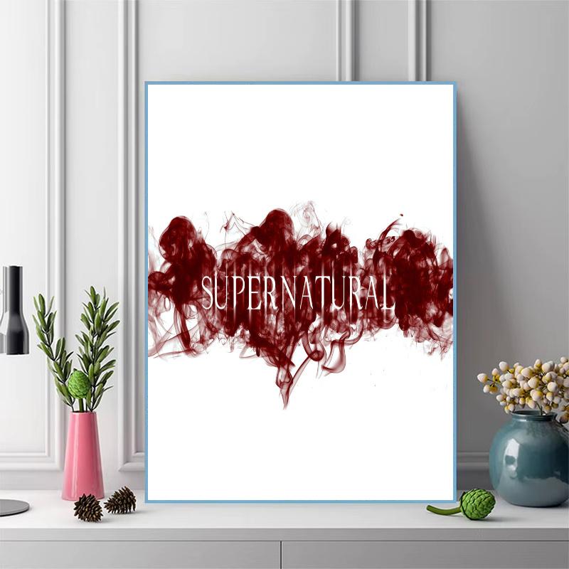 Supernatural Pattern 3pcs 100% Round Full Drill 5D DIY Diamond Painting Embroidery Cross Stitch Rhinestone Décor