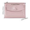 Ultra Thin Women Short Wallet Short Clutch Coin Pouch Portable PU Leather Card Holder  Men