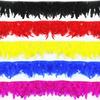 10Meters Turkey Feathers Trim Fringe Ribbon Feather on Tape Flecos Sewing Trimmings Fringe for Clothes Dress Wedding Decoration