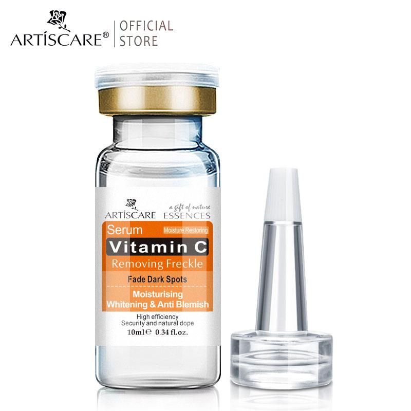 

Сыворотка для лица VC ARTISCARE, увлажняющая, отбеливающая, против старения, пятен и веснушек, против морщин, 10 мл