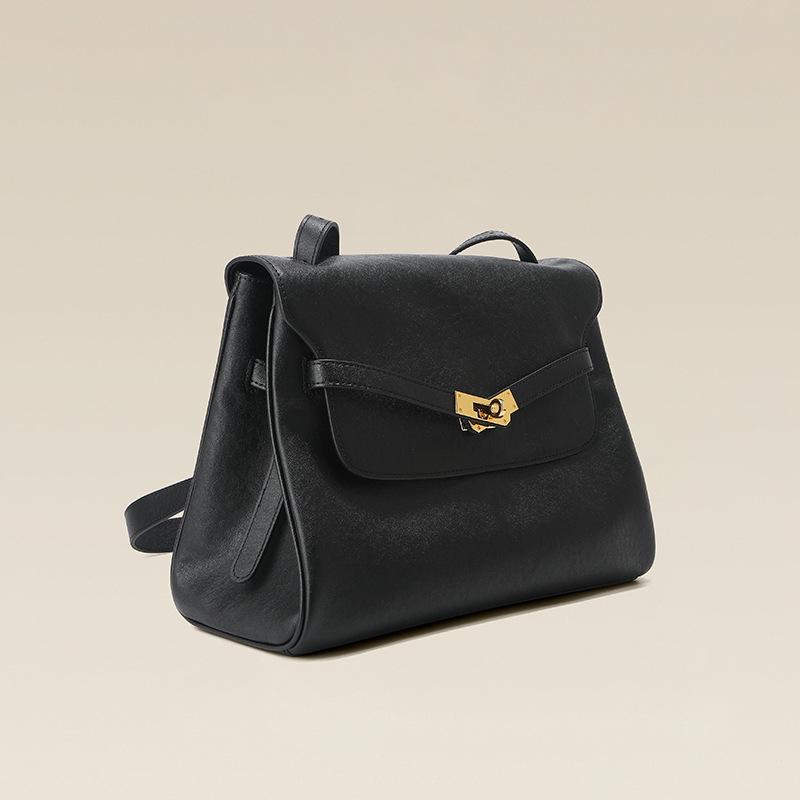 Women's Leather Bag, Wilderness Wind Commuter Versatile Portable Shoulder Messenger Bag, Large Capacity Cowhide Tote Bag