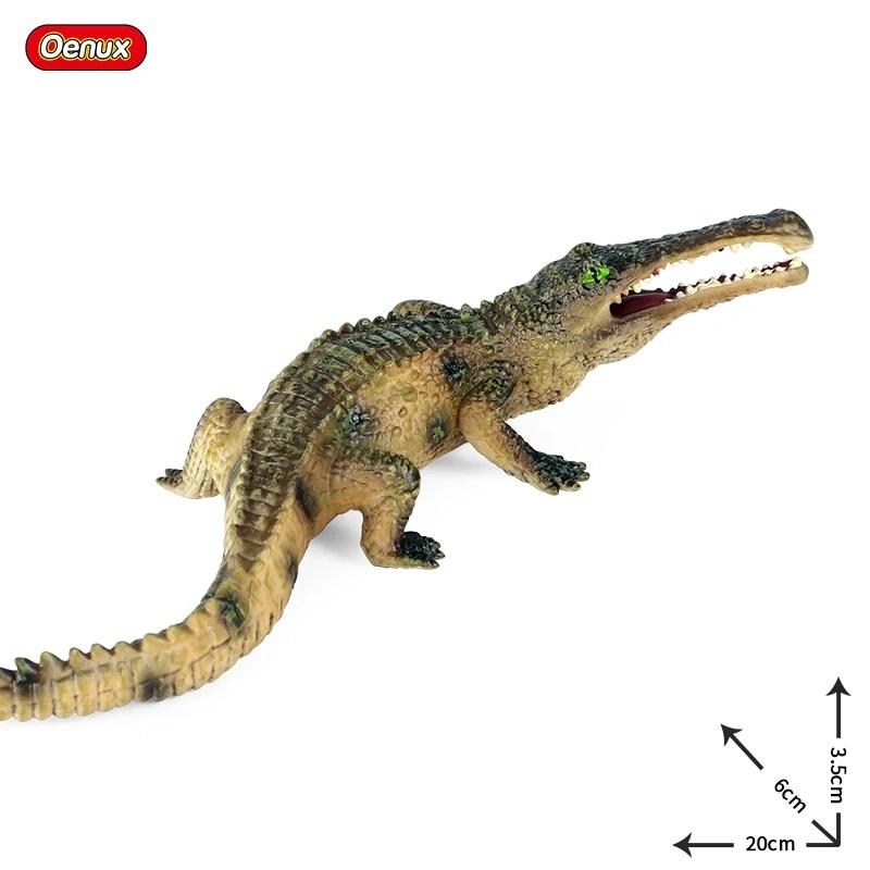 

Oenux Доисторический Южный полюс Кулазух Крокодил Модель Фигурки Дикая морская жизнь Животные ПВХ Коллекция Образование Игрушка для детей