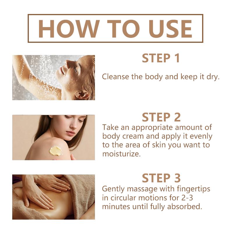 YUITIKUE Vitamin Enriched Coconut Oil Moisturizing Cream Easily Absorbed Lightweight Body Skin Care For Sensitive Skin