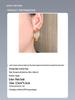 Minimalist Matte Gold Twisted Metal Hoop Earrings - Retro Style for Women