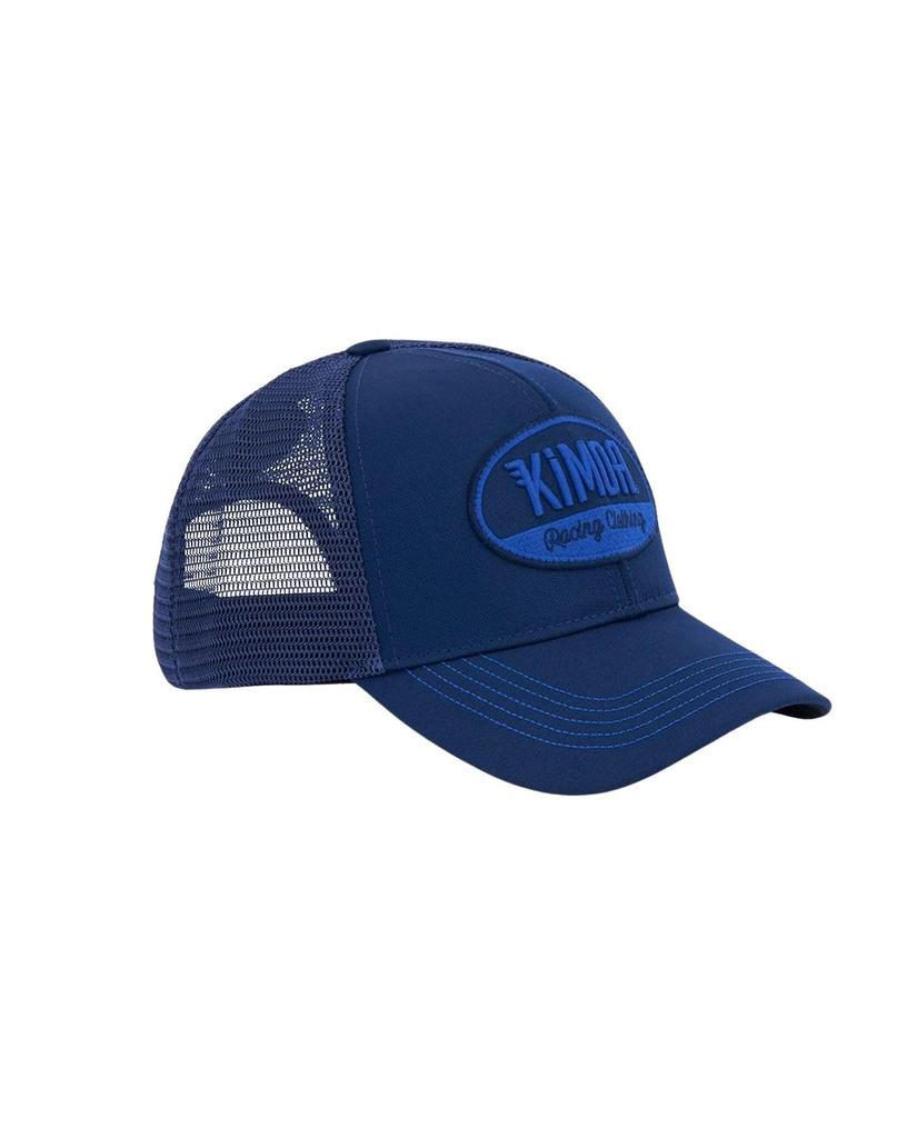 [Kimoa] Trucker Cap PANEL SWEAT BLUE CAP Marineblau