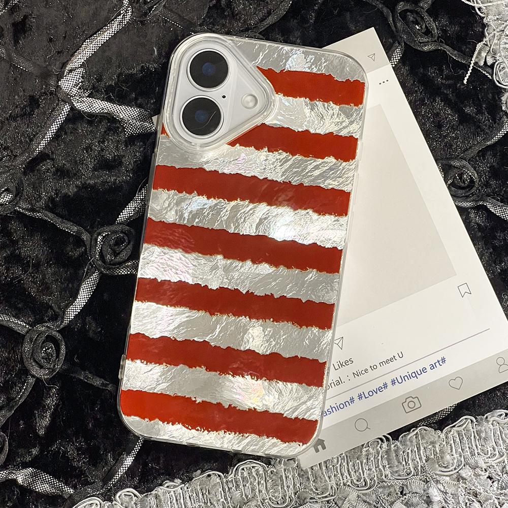 Phone Case for iPhone 11 13 16 Pro Max iPhone 14 15 Pro Max 12 13 Pro Max 16 Plus  13 Pro 14 Pro Glacier Pattern High-grade Color