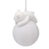Bear Moon Pendant Lamp 3D Moon Pendent Light Ceiling Hanging Lamp for Bedroom Children Room