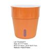 Plant Pot Eye-catching Heat Resistant Plastic Automatic Water Absorption Plant Pot with Cotton Ropes for Home