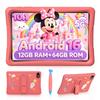 ExcitPower K10 Tablet per Bambini da 10,1 Pollici Android 16, 4GB RAM 64GB ROM, Ampio Display Widevide L1, Octa-core RK3562, 5000mAh, WiFi 5G