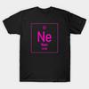 Asian Size Men Black Print T-shirt Neon No-Cut Heat Transfer Print Cotton Tshirt