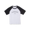 Converse Raglan Sleeve T Shirt Women's Black White 10026176-A01