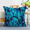 Butterfly Cushion Cover Car Throw Pillow Case For Sofa Car Christmas Gift 40x40cm 45x45cm