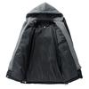 Men Parkas Thick Warm Winter Jacket Hooded Quilted Jacket Loose Fashion Casual Cotton-Padded Puffer Coat Autumn Winter Outwear