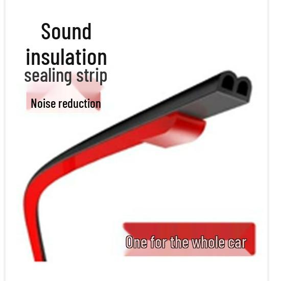 Universal Car Door Gap Sealing Strip for Soundproofing and Noise Reduction