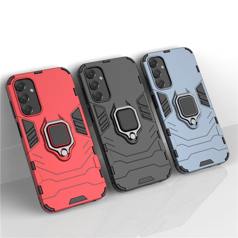 

For Samsung Galaxy A15 Case Hard Armor Finger Ring Protective Bumper For Samsung Galaxy A15 A05s A05 A25 Cover For A15 Case