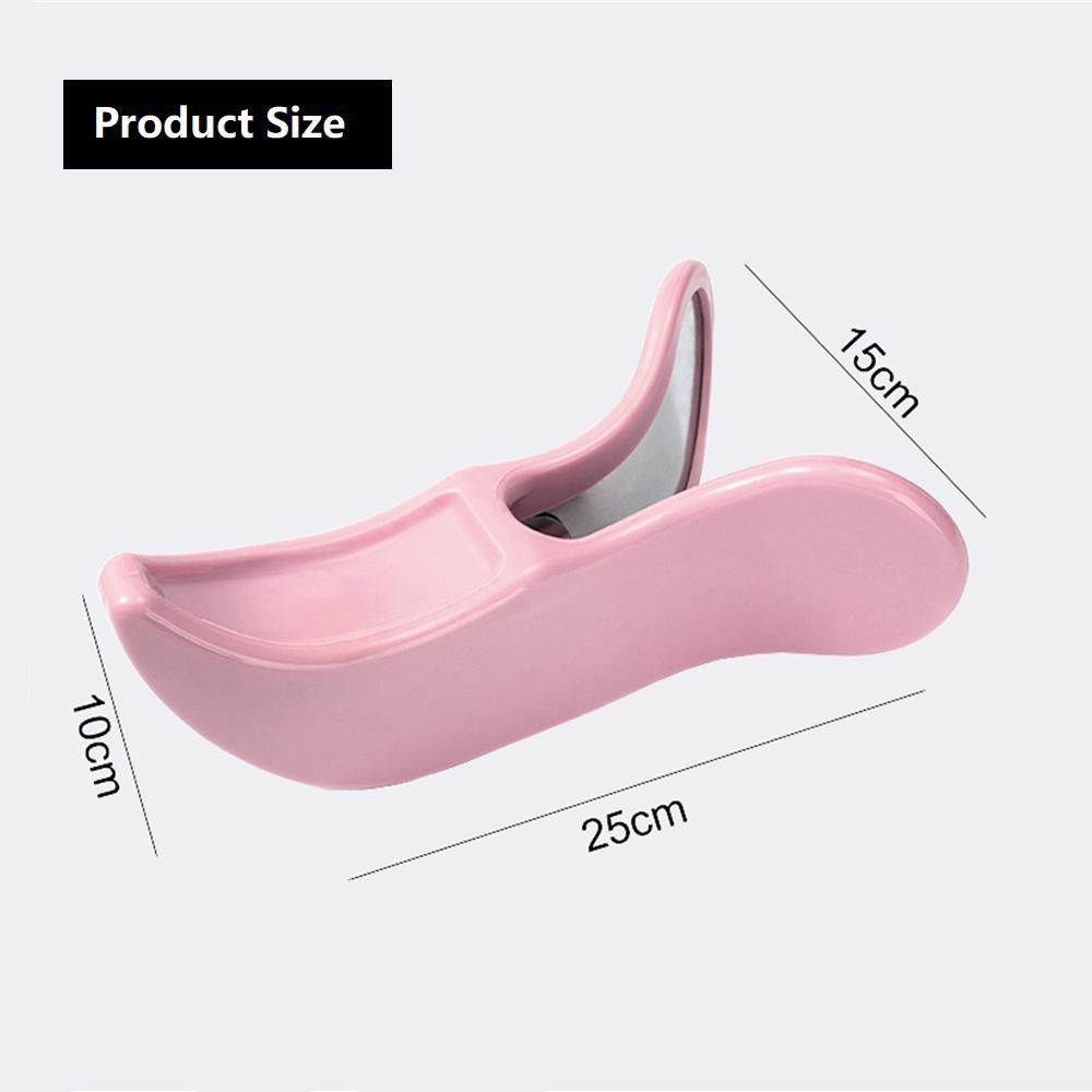 Adjustable PVC Abs and Butt Trainer for Women Inner Thigh Buttocks Exerciser Master Hip Clip Butt