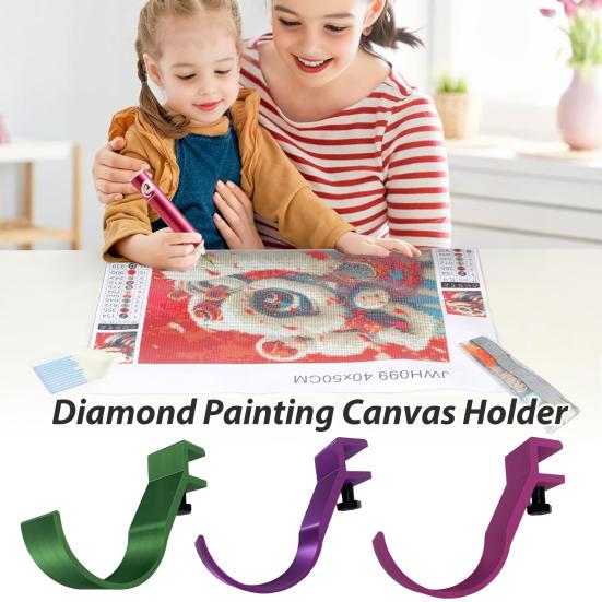 1 Pair Rhinestone Art Canvas Holder Universal Adjustable Rhinestone Painting