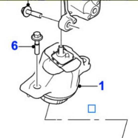 Engine Mount T2H8770/T4A13900 LR094228/T4A13898