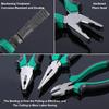 6 inch Universal Multifunctional Diagonal Pliers Needle Nose Pliers Tools Universal Wire Cutters Electrician Wire Pliers