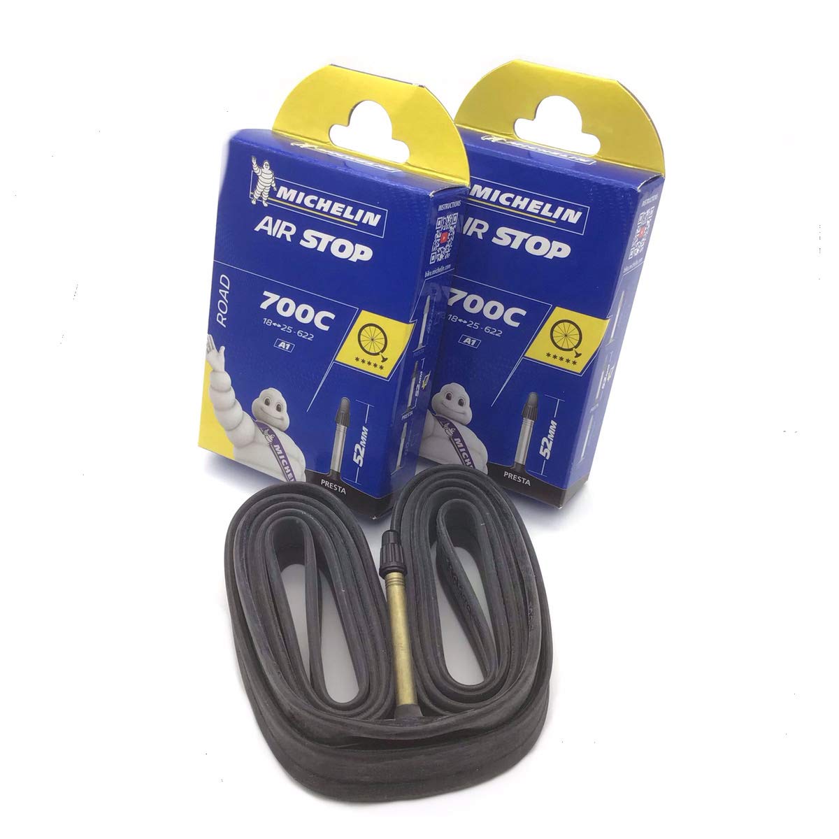 

Набор из 2 покрышек Michelin MICHELIN AIR STOP A1 FV 52 для велосипедов 700X18/25C [Товар]