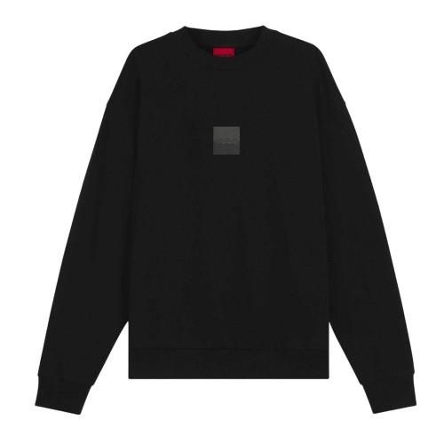 Hugo Mens Logo Drop Shoulder Regular Sweatshirt