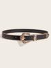 Slimming Belt Fashionable Alloy Buckle Belt For Vintage Paired With Skirts