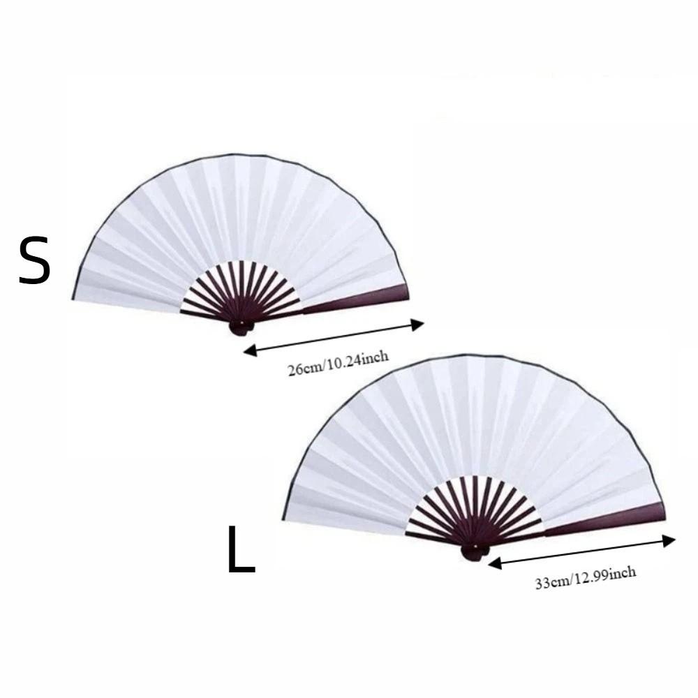 Graffiti Hand Held Gift Decoration Wedding for Painting Home Hand Folding Fan Folding Fan Party