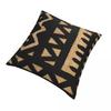 African Mud Cloth Pillowcase Soft Polyester Cushion Cover Decorative Ancient Throw Pillow Case Cover Home Zippered 18"