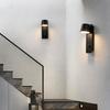 Stepless Dimming LED Wall Lamp with USB Charging - Metal Body, Wall-Mounted, No Tray, Ideal for Bedroom & Living Room