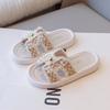 2026New Summer Girls' Slippers Fashionable baby slip-on sandals with soft soles and pearls