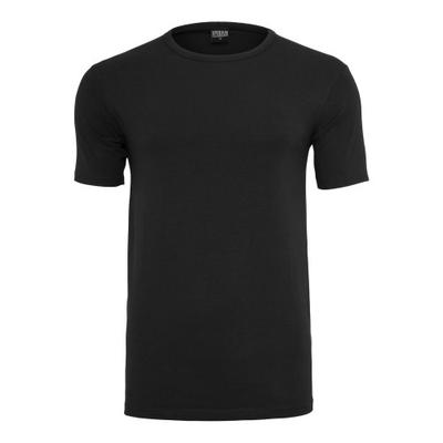 Urban Classics Mens Plain Stretch Fitted T-Shirt
