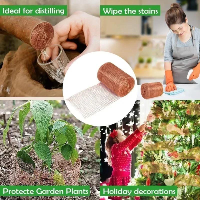 Hot saleReady Stocked 1Pcs Copper Wire Mesh House Electromagnetic Wave Shielding Network Radiation Protection