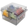 Practical Plastic Clippers Guard Holder Designed To Prevent Loss And Damage Storage Box For Barbers And Home Use